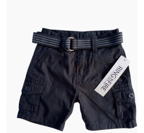 Short Con Cinturon Marca Ring Of Fire Niño Talla 4 Añosorig.