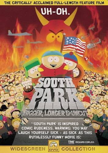 Dvd South Park Bigger Longer And Uncut