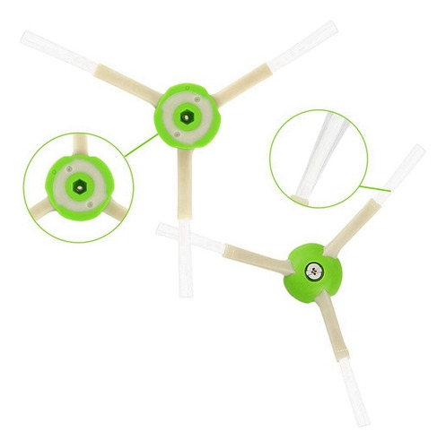 Cepillo Enrollable Con Filtro Hepa Para Roomba I7 E5 E6 I3 S