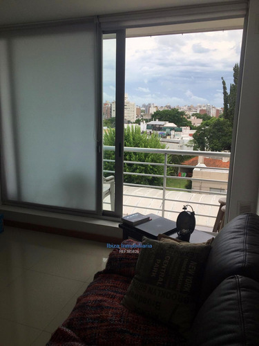 Imagen 2 de 13 de Alquiler Apartamento 1 Dormitorio Pocitos. Con Terraza
