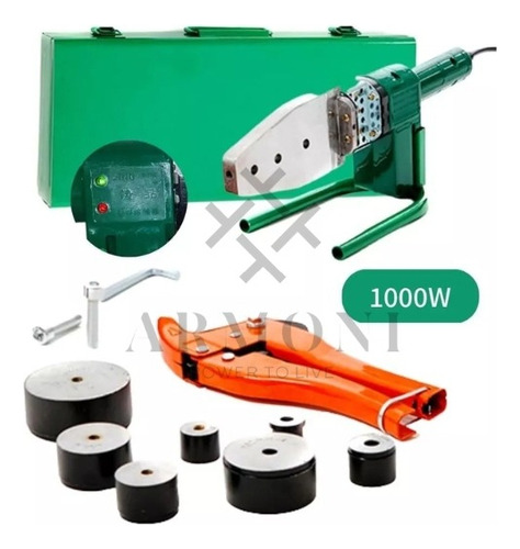 Termofusor Kit Incluye 6 Dados Y Tijeras Corta Tubo