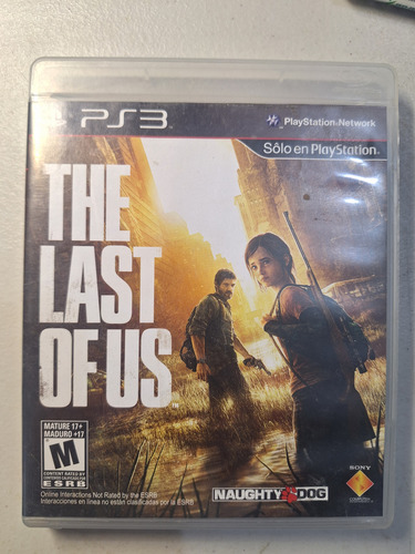 The Last Of Us Ps3 Audio En Español Con Stickers Naughty Dog (Usado)