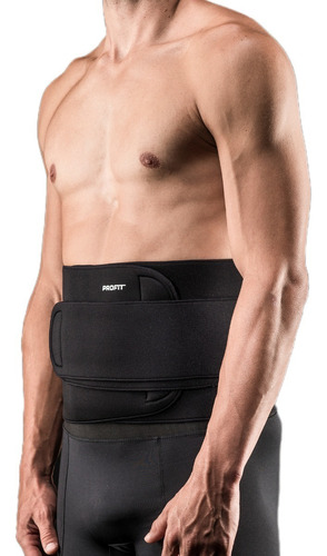 Faja Sacrolumbar Deportiva 4 Ballenas Flexibles Neoprene Ptm