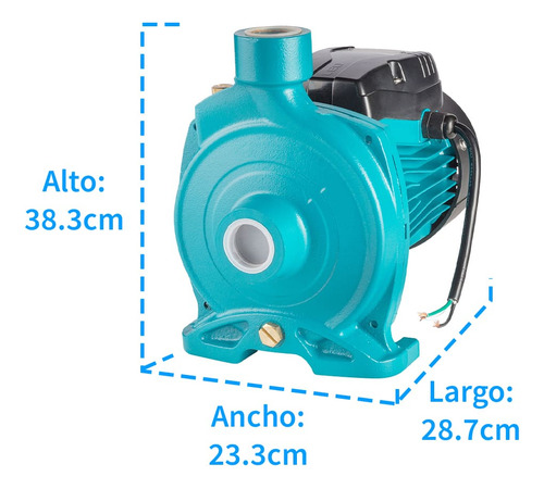 Bomba Centrífuga De Hierro Fundido, Iusa 1.5 Hp
