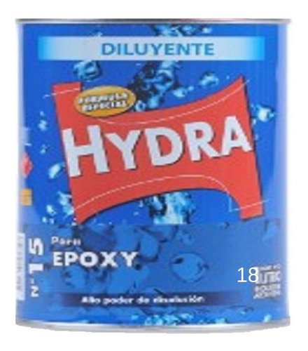 Diluyente Nº 15 Para Epoxi Hydra 18 Lt -  Alfa Pinturerias