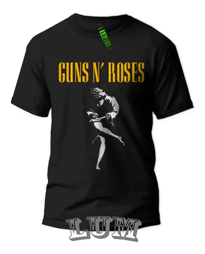 Lum - Remera Rock Guns And Roses - Algodon 1° Cal