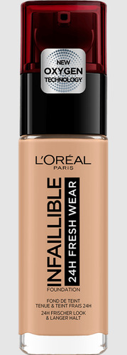 Base de maquillaje líquida L'Oréal Paris Infaillible 24H Fresh Wear Infaillible 24H Fresh Wear tono 220 sand - 30mL 30g