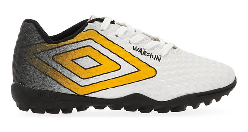 Umbro Botines -  Warskin  Jr Bco Ma Am Ngro