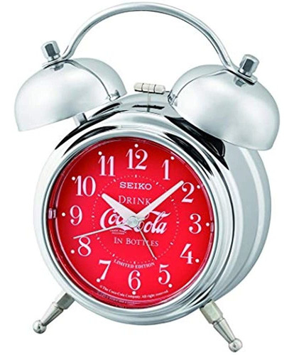 Seiko Deux Bell Dormitorio Despertador Coca-cola Reloj, 7 Pu