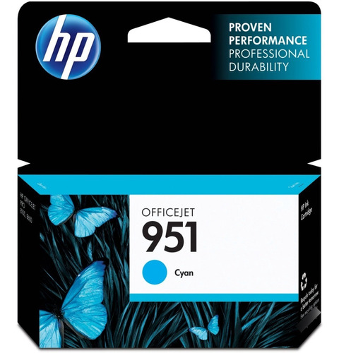 Cartucho De Tinta Hp 951 Azul Original Imp 251dw 276dw 8100