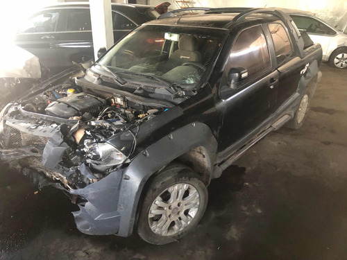 Fiat Strada Adventure 1.6 Pick Up Doble Cabina Chocada