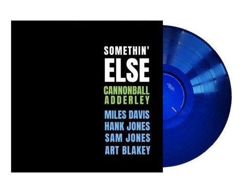 Cannonball Adderley - Somethin' Else Vinilo Azul Obivinilos