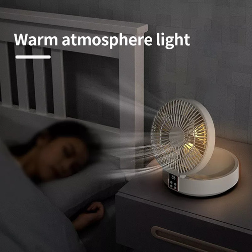 Ventilador Eléctrico Plegable Portátil Con Carga Usb D