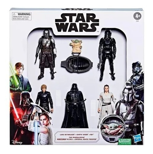 Set 6 Figuras De Accion Star Wars Mandalorian The Child