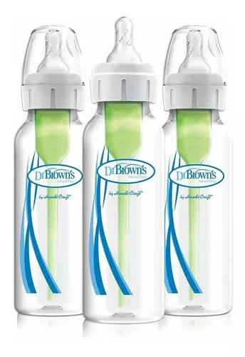 Biberón Estándar de 4 Oz. para Bebé Options+ 3-Pack Dr. Browns