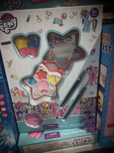 Imagen 1 de 2 de Set De Maquillaje Pony Para Niñas Princesas Económicos