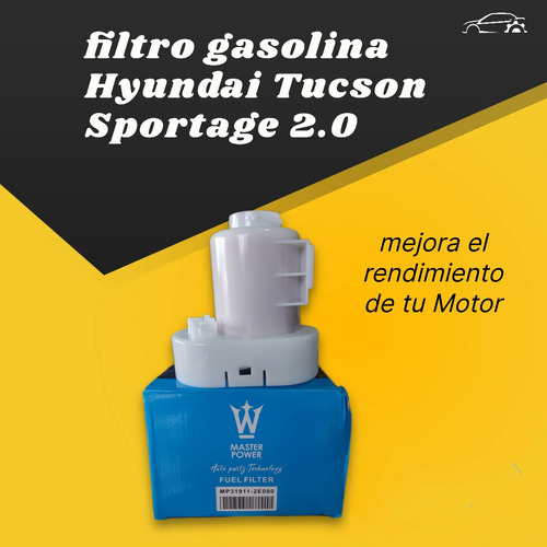 Filtro Gasolina Tucson Sportage 2.0 Interno