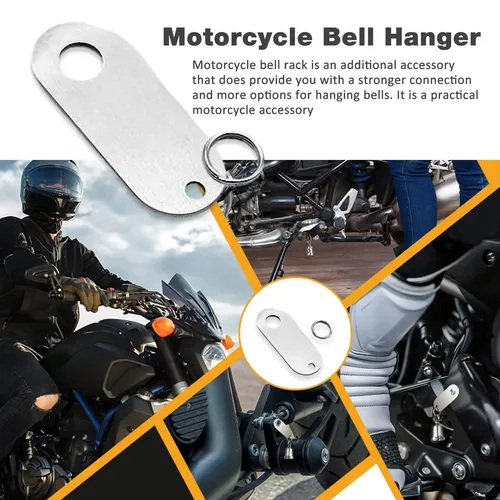 Motorcycle Bell Hanger Mount Biker Accessories Men Bells Acc
