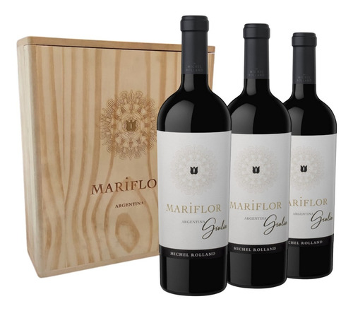 Vino Mariflor Giulia Caja X3 Colección Michel Rolland --