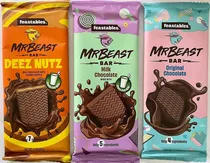 Comprar Chocolate Mr Beast Feastables 3 Barras 60g C\u002Fu