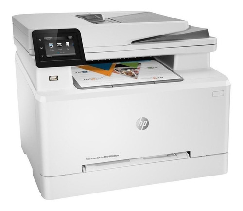 Impressora multifuncional cor HP LaserJet Pro M283fdw 127V