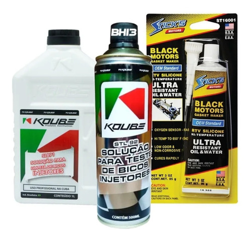 Cola Silicone Sticks + Koube Bicos Stl 92 Stl92 + Slb91