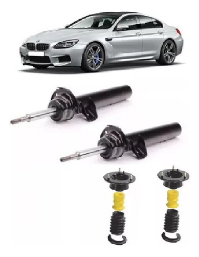 Par Amortecedor Dian Bmw Serie 1 120i (125kw) 2008-2012+kits