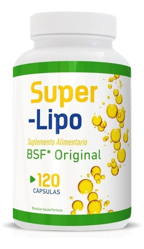 Super Lipo Suplemento Alimentario Bsf Original Perder Peso 