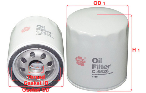 Filtro Aceite Chevrolet Avalanche 1500 6.0l V8 2009