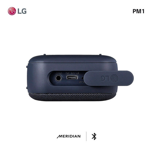 Parlante Bluetooth Portatil LG Xboom Go Pm1 Color Azul oscuro