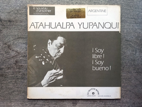 Disco Lp Atahualpa Yupanqui - ¡ Soy Libre ! (1968) Fran R10