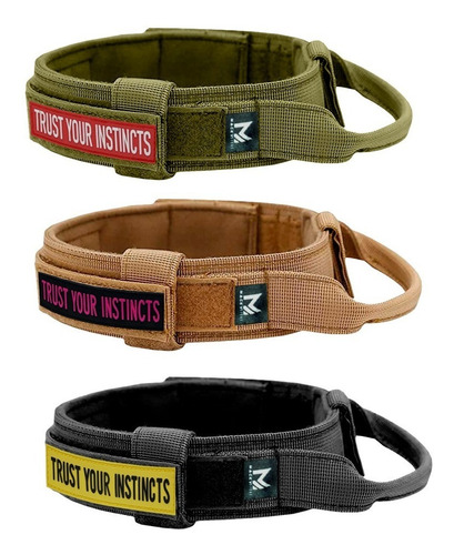 Imagen 1 de 6 de Collar Táctico Lpara Perros Incluye Parche Beast Mode Gratis