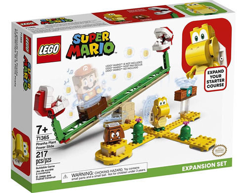 Set Juguete De Construc Lego Super Mario Piranha Slide 71365