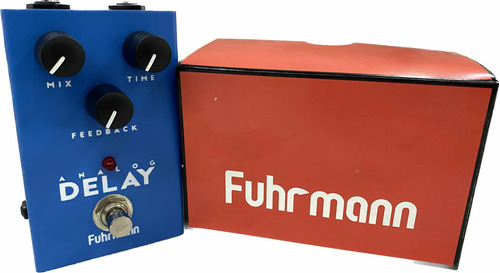 Pedal Fuhrmann Guitarra Ad20 Analog Delay Novo Original