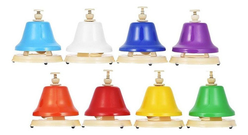 8 Nota Conjunto De Sino De Mão Brinquedo De Instrumento