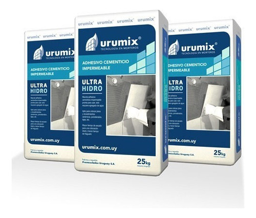 Adhesivo Ultra Impermeable Cerámico 25kg Urumix