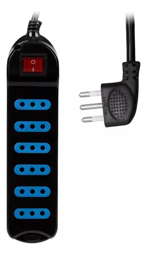 Alargador Philco 19plc5063n 6 Tomas 5m Negro