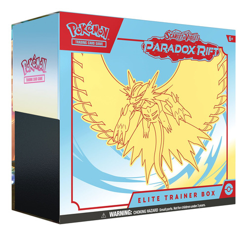 Pokémon Tcg Paradox Rift Elite Trainer Box (roaring Moon)