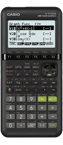 Calculadora Gráfica Casio Fx-9750giii Negra Bachillerato Y +