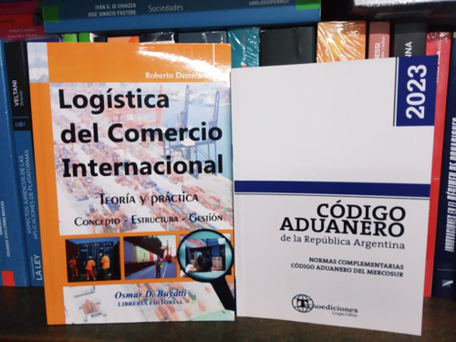 Combo Codigo Aduanero + Logistica Del Comercio Internacional