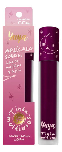 Tinta Multiusos Yuya Labios Mejillas Y Ojos Modelo Tiempo 1p Tiempo