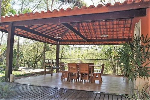 Imagem 8 de 30 de Casa Maravilhosa Dentro De Condominio De Lotes Grandes 1830m², Composto Por Casa Principal Com 3 Quartos (2 Suítes) E Anexo. - Ca00474 - 69414081