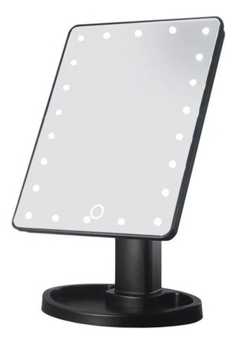 Espelho Mesa Camarim Luz De Led Maquiagem Portátil Regulagem