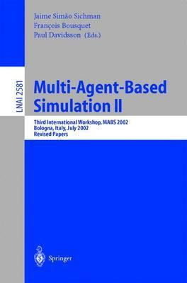 Libro Multi-agent-based Simulation Ii : Third Internation...