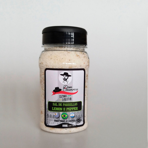 Kit Sal De Parrilla Dry Rub E Lemon Pepper Dom Chamorro