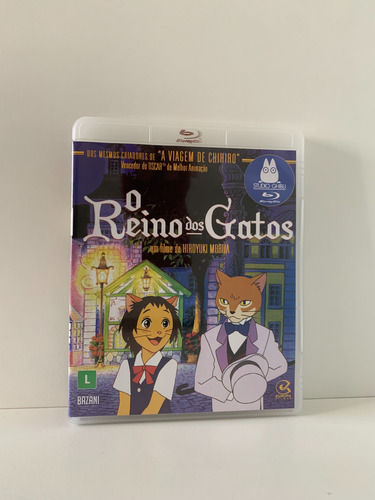 Bluray Filme O Reino Dos Gatos (studio Ghibli)