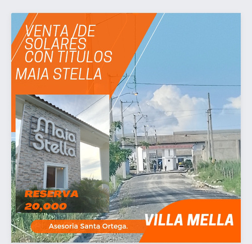 Adquiere Tu Solar En Villa Mella, Santo Domingo Norte 