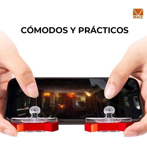 Gamepad Gatillos Duo Botones L1 R1 Ajustable Gamer Celular