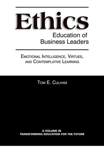 Libro: En Inglés: Educación Ética De Líderes Empresariales |