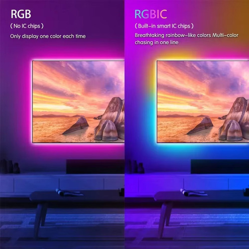 Kit Led Ambilight Sync Box Alexa Tipo Philips Hue Lytmi Neo